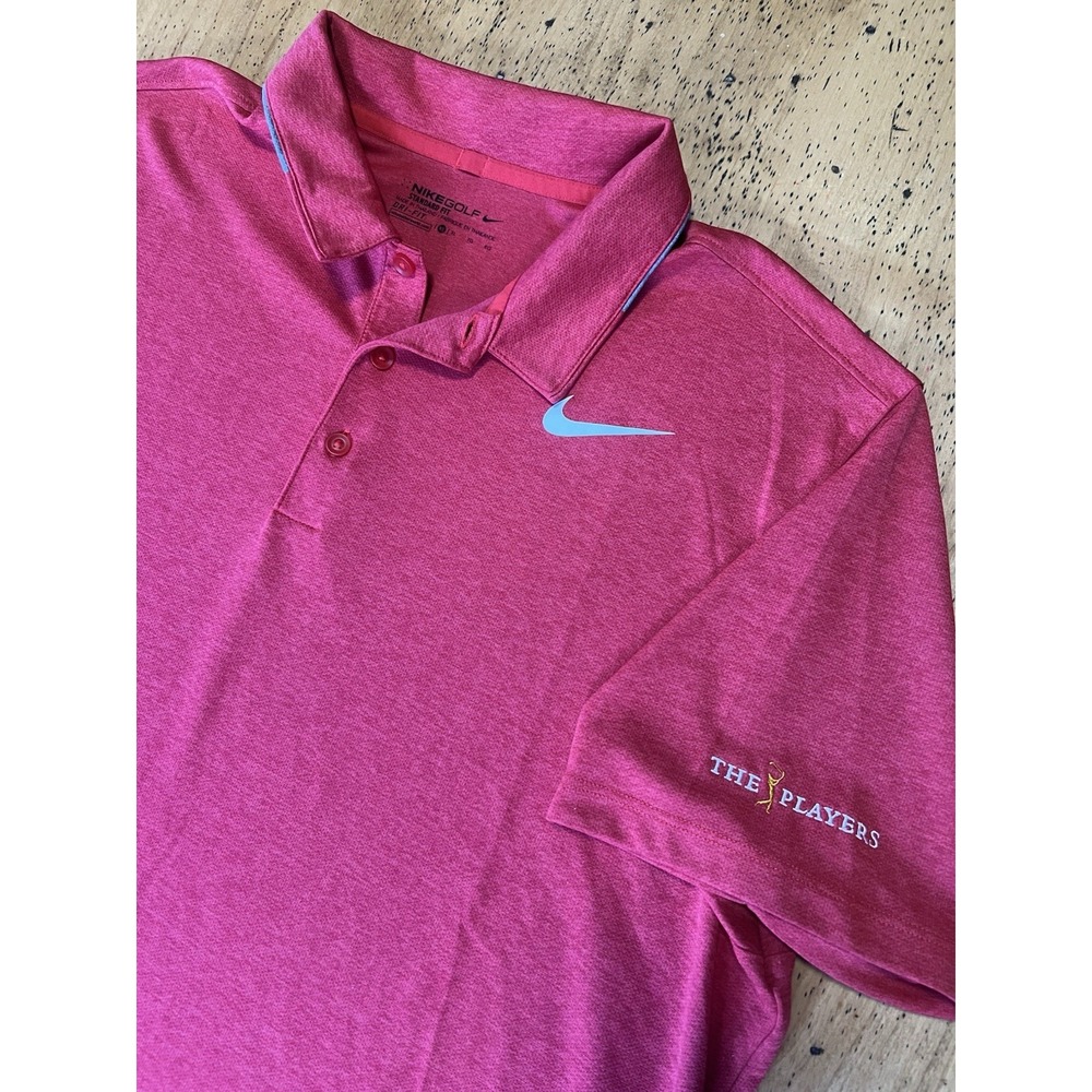 The‎ Players Nike Dri-Fit Mens Size Xl Embroidered Short sleeve Polo Shirt